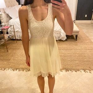 White cute summer dress